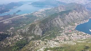 Montenegro kotor serpentine road