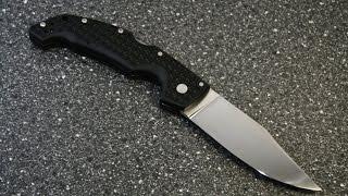 Точим M390 HRC 62 Cold Steel Voyager, клинок работы Влад-ч