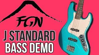 FGN Fujigen J Standard Jazz Bass Demo