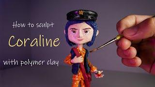 Making Coraline with Polymer Clay ( Tutorial )