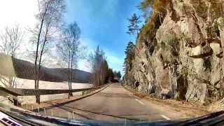 Norway Roads: Hålandstjønn to Byremo in Vest Agder