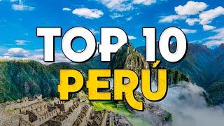 ️ TOP 10 Perú ⭐️ Que Ver y Hacer en Perú
