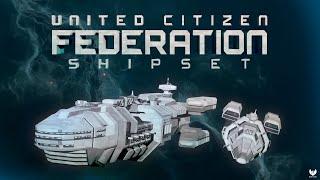 United Citizen Federation Stellaris Shipset (Starship Troopers)