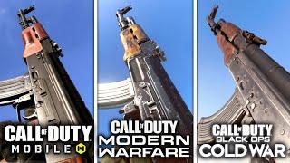 AK-47 Comparison (Call of Duty Mobile vs. Modern Warfare vs. Black Ops Cold War)