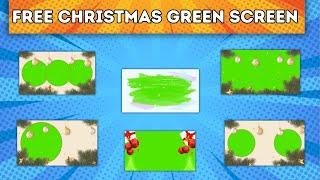 New Green Screen Christmas | New Christmas Green Screen | Christmas Tree Green Screen