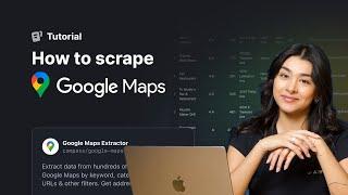 How to Scrape Google Maps Places With Google Maps Extractor API