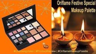 ORIFLAME EYESHADOW PALETTE / Oriflame eyeshadow palette festive special makeup palette