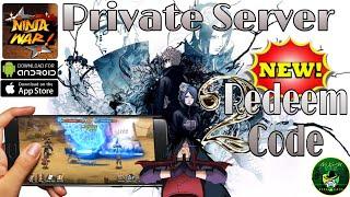 Ninja War(Private Server) New 2X Redeem Code  Rise of Hokage: Glory/Ninja Chronicles iOS/ApK