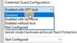 How to enable or disable Windows Defender Credential Guard