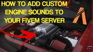 HOW TO ADD CUSTOM ENGINE SOUNDS TO YOUR FIVEM SERVER (2022) SUPER QUICK AND FAST!