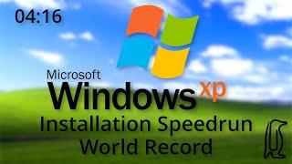 [WR] Windows XP Installation in 4:16 [Unattended Setup]