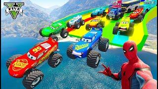 GTAV SPIDER-MAN 2, FIVE NIGHTS AT FREDDY'S, THE AMAZING DIGITAL CIRCUS Join in Epic New Stunt Racing