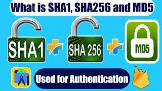 What Is SHA1/SHA256/MD5 Keys | sha 256 | sha 1 | md 5