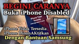 Cara Buka iPhone Dinonaktifkan | iPhone disabled | iPhone tidak tersedia Dalam 5 Menit