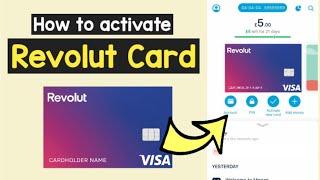 Activate Revolut New Card UK | Revolut UK Physical Card Activation | Activate Revolut Card ATM UK