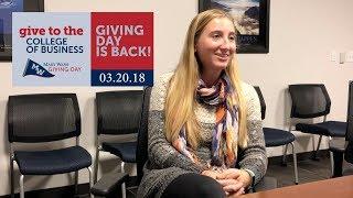 UMW Giving Day: Interview with Brittany McBride
