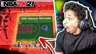 MY BIG BROTHER ENDED MY 100 GAME STREAK SOMEONE GOT KNOCKED OUT  NBA 2K21