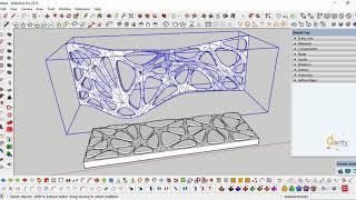 Voronoi Sketchup Tutorial