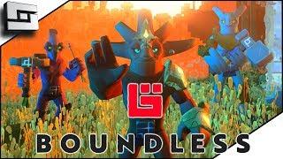 BOUNDLESS! First Look! New Voxel Survival Game!