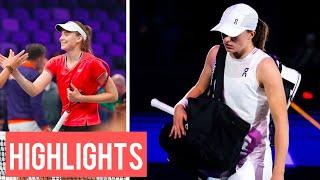 Elena Rybakina vs IGA Swiatek World Tennis League