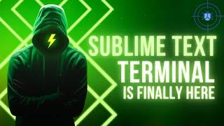 Terminal in Sublime Text Editor 