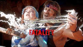 MK11 All Fatalities on Frost