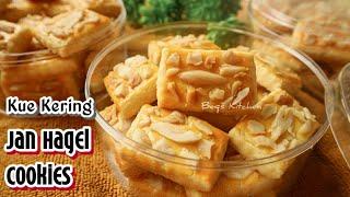 RESEP KUE JAN HAGEL COOKIES | KUKER JADUL KHAS BELANDA