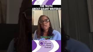 Here’s the truth about grant writers‼️ For more tips watch the full video. #grants #funding