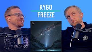 His first time hearing Freeze by Kygo (Reaction)