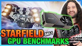 Starfield GPU Benchmarks & Comparison: NVIDIA vs. AMD Performance