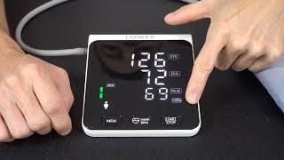 LOOKEE® A2 Premium LED Automatic Upper Arm Blood Pressure Monitor Open Box Review