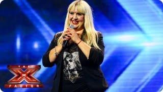 Shelley Smith sings Feeling Good by Nina Simone - Arena Auditions Week 2 -- The X Factor 2013