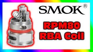 SMOK RPM80 RBA COIL - RE-BUILD TUTORIAL