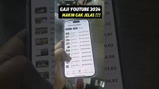 Info Terbaru‼️ Penghasilan YouTube 2024 Makin Gak Jelas #tutorial #caracepatmonetisasi