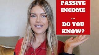 The TRUTH About PASSIVE INCOME - The Number One Thing You Should Know