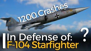 F-104 Starfighter: How Dangerous Was the "Widowmaker"?