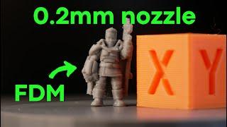 0.2mm nozzle & 0.06mm layer height on the X1 carbon