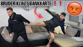 FREUNDIN’S BANKKARTE KOMPLETT AUSGEGEBEN PRANK AN GROSSEN BRUDER !! |Brother TV