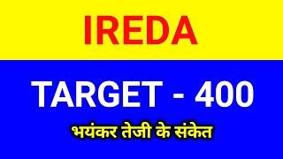 IREDA  Target  400  Ireda Share Latest News | Ireda Share | Ireda Share News Today