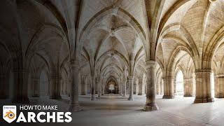 How To Make Architectural Details In Blender - Arches