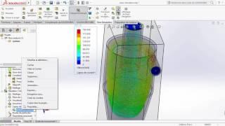 solidworks : flow simulation cyclone