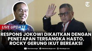 LIVE: RESPONS JOKOWI Dikaitkan dengan Penetapan Tersangka Hasto, Rocky Gerung Singgung Balas Dendam