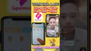 CÁCH ĐĂNG KÝ IDOL APP SUPERMEET LIVE  I ADM Quản Lý Zalo 0988.904.660 #mrvuongkmk