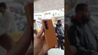 Samsung galaxy Z Fold 6 Camera Zoom test ? back leather premium case #ragu96 #shorts #samsung