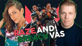 Breach and Raze Voice Actors from Valorant!