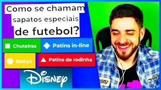 Fiz o quiz de futebol OFICIAL da Disney®.... 