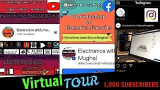 Tour of Electronics with Prof. Mughal | YouTube Channel for Engineers!