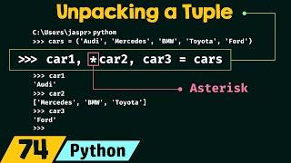 Unpacking a Tuple in Python