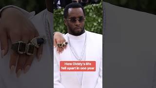 Here's a look at how, in one year, #Diddy's whole life fell apart. #entertainmentnews