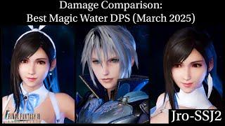 [FF7: Ever Crisis] Damage Comparison: Best Magic Water DPS Build (March 2025)